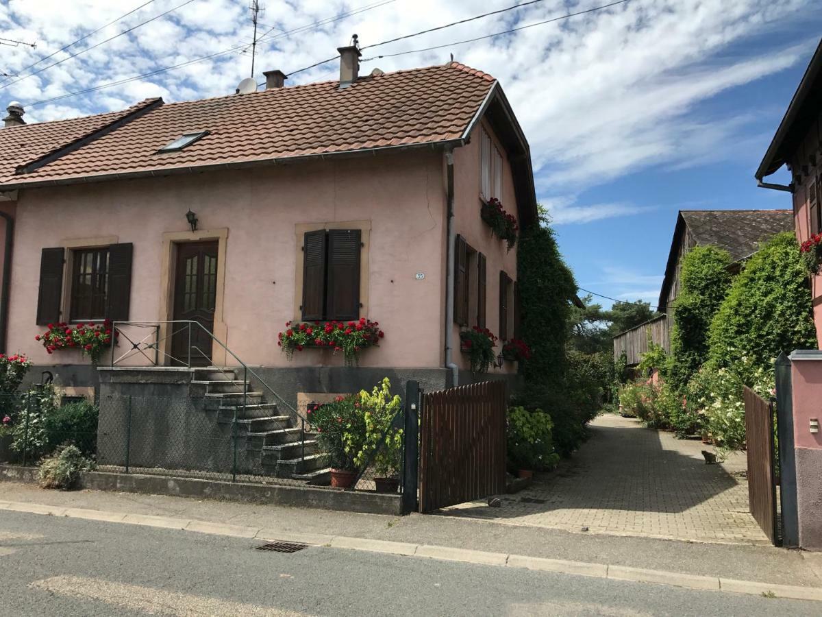 Gite Du Rittersberg Scherwiller Buitenkant foto